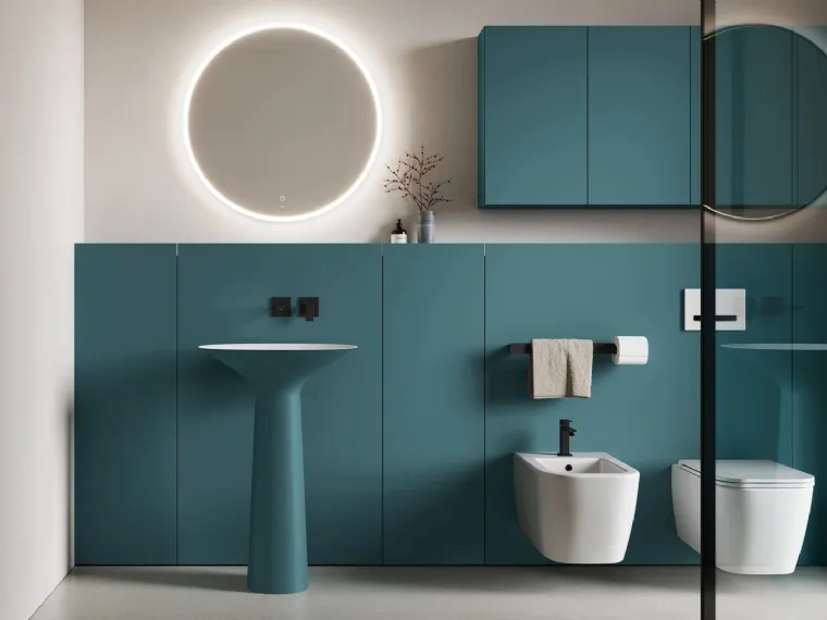 Mobile da Bagno Wall Home1 B1 di Ideagroup