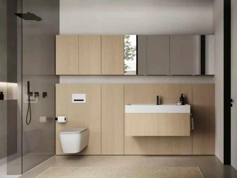 Mobile da Bagno Wall Home1 B3 di Ideagroup