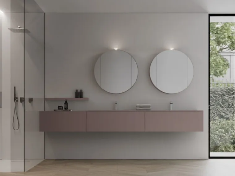 Mobile da Bagno Wall Home2 B3 di Ideagroup